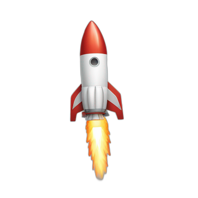 Rocket boost emoji