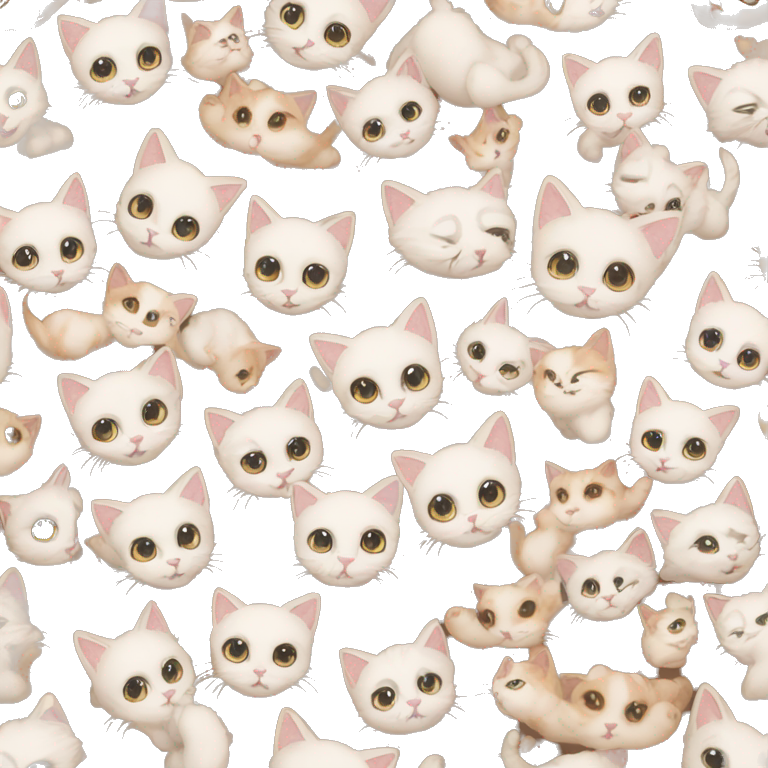 1000 kittens emoji
