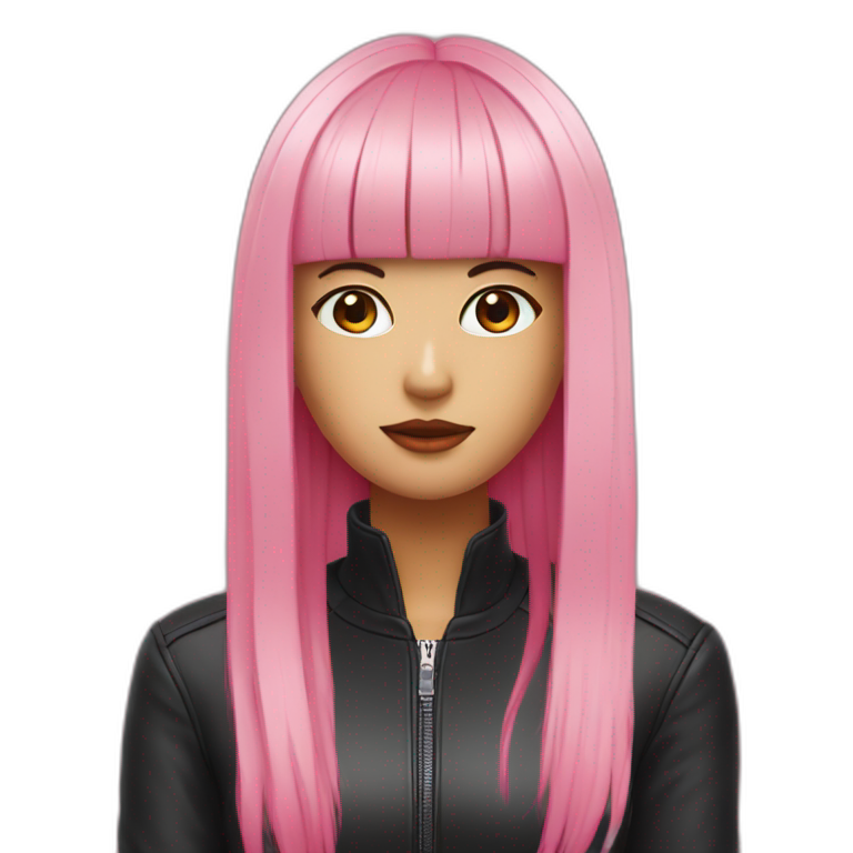 Lisa de black pink emoji