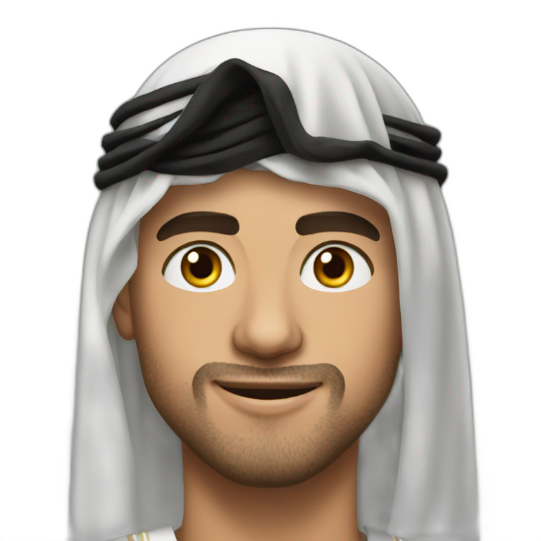 Arab face ronaldo emoji