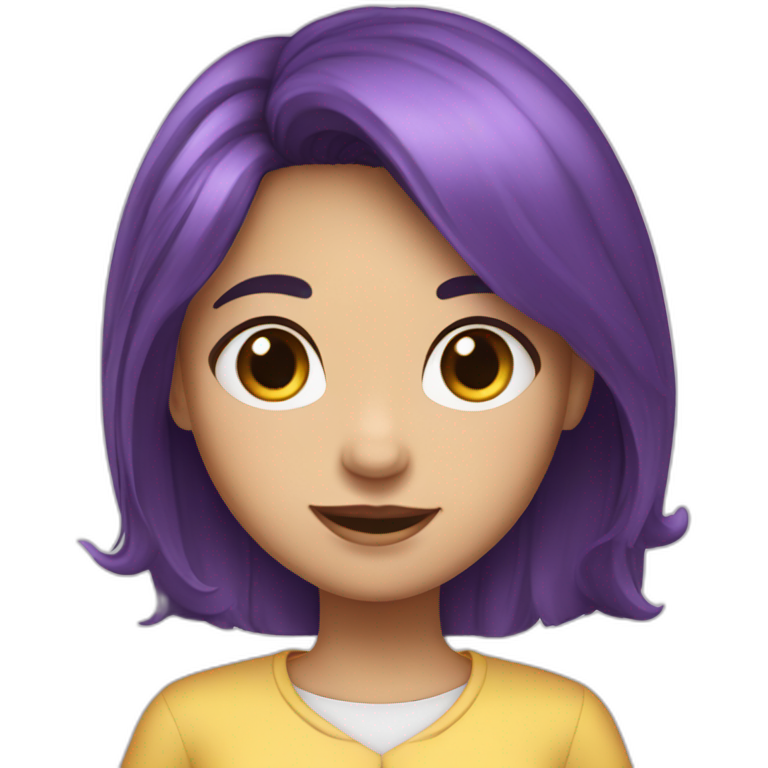 Girl name Violetta foo emoji