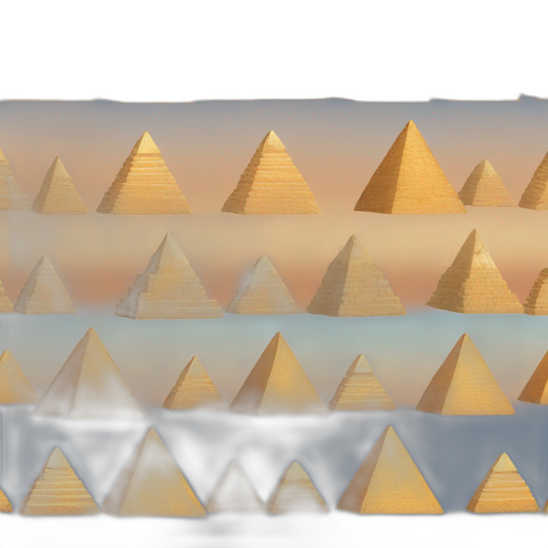 Pyramids of Egypt emoji