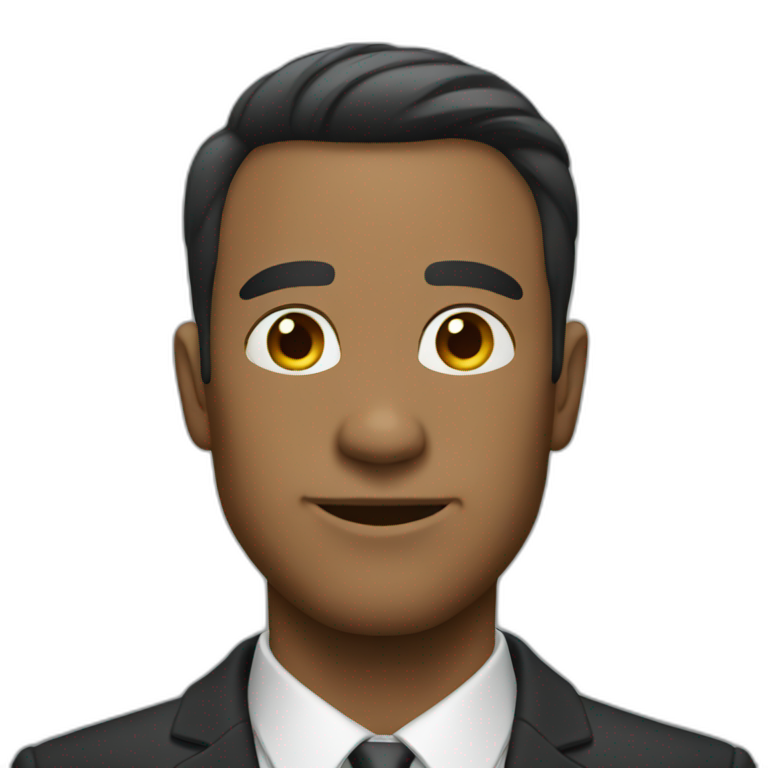 man in a suit emoji