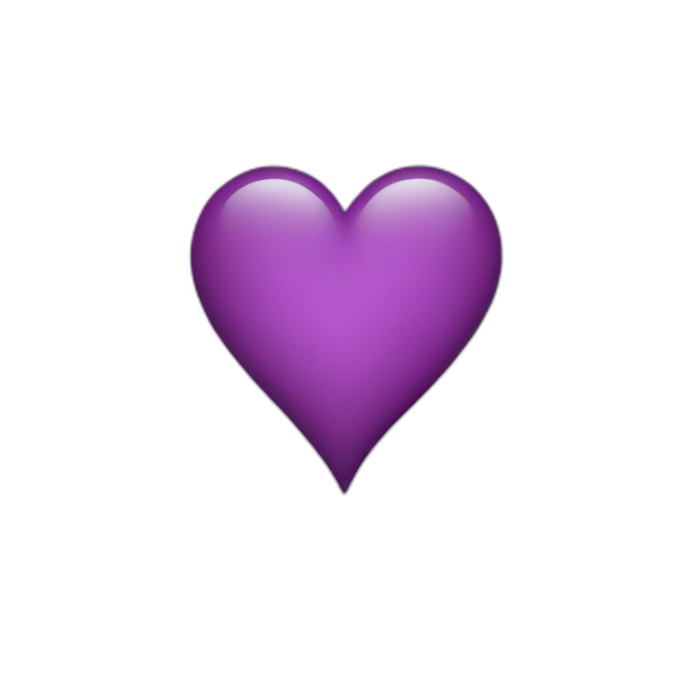 purple-heart emoji