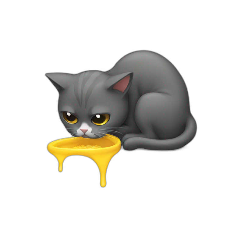 cat vomiting emoji