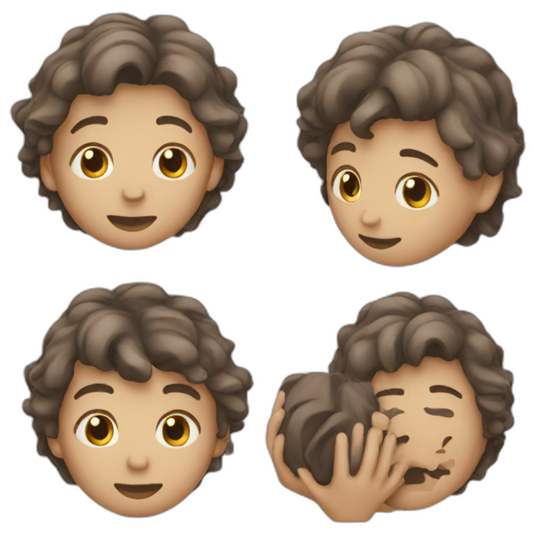 face in hand emoji emoji
