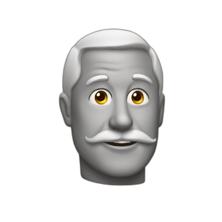 the rake face emoji emoji