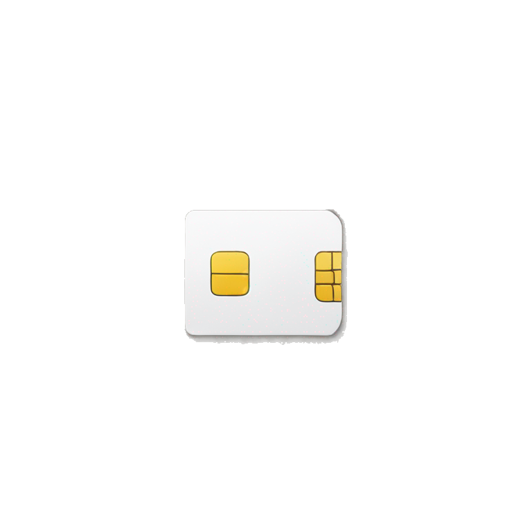 mobile SIM card emoji