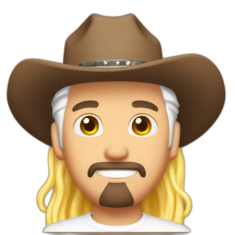 Guy fieri with cowboy hat emoji