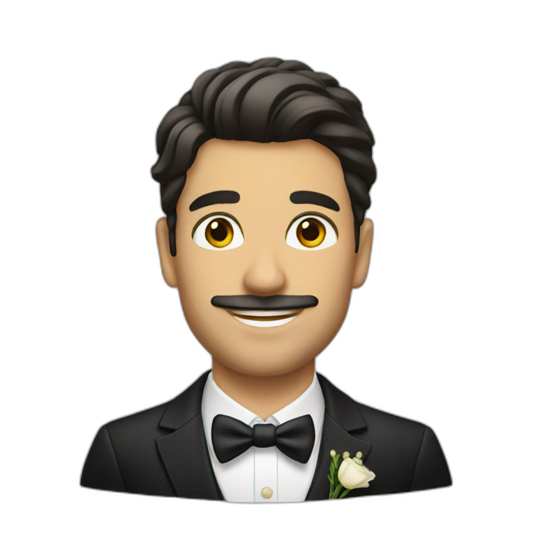 Spanish groom emoji