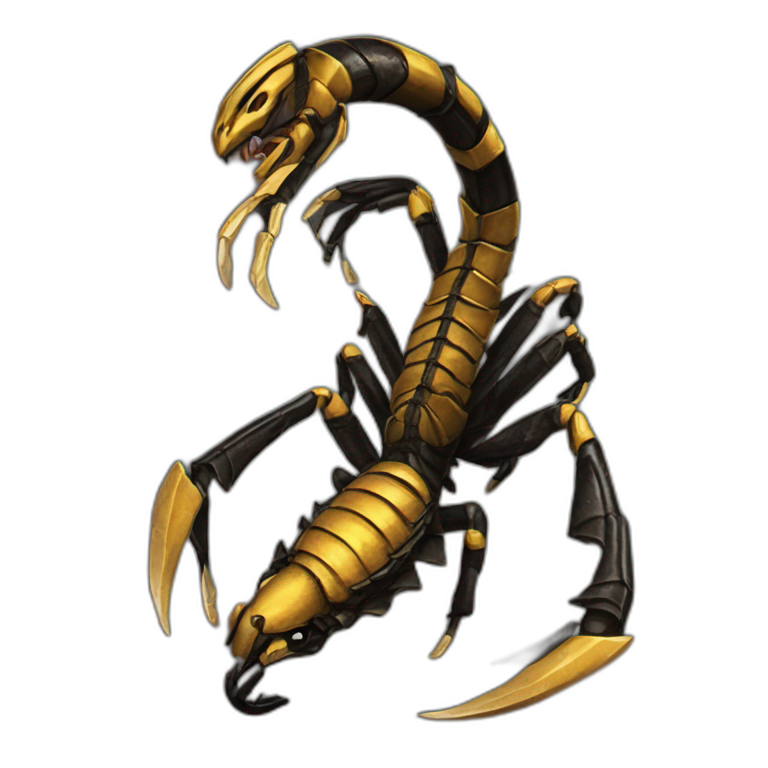 Scorpion Mortal kombat emoji