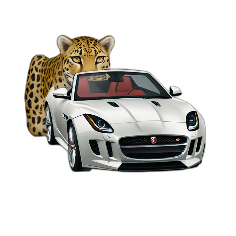 Jaguar f type emoji