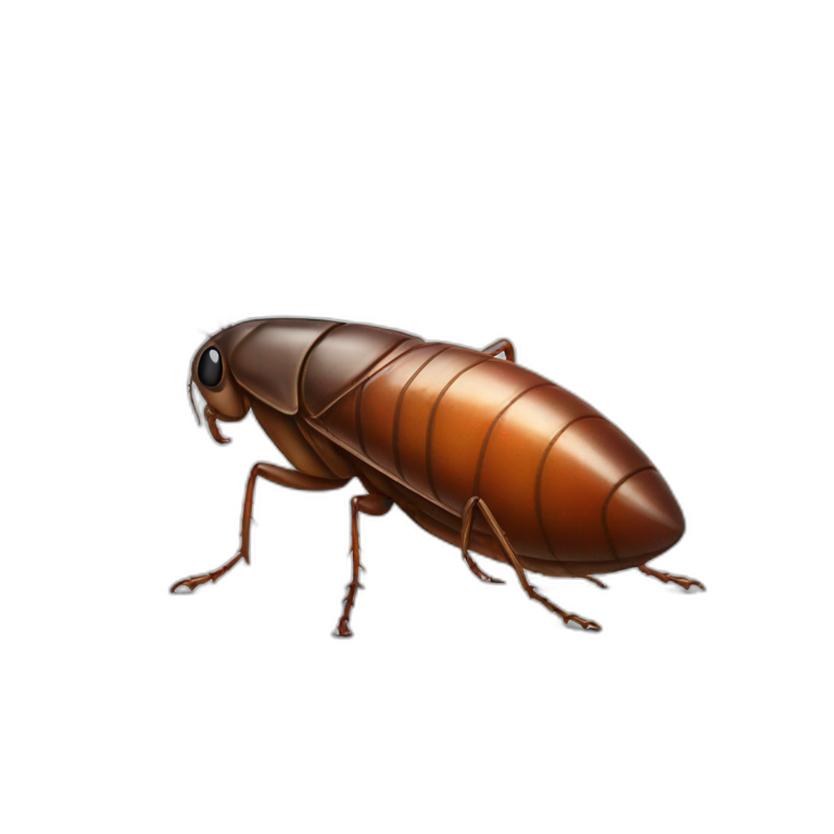 Cockroach standing on two legs emoji