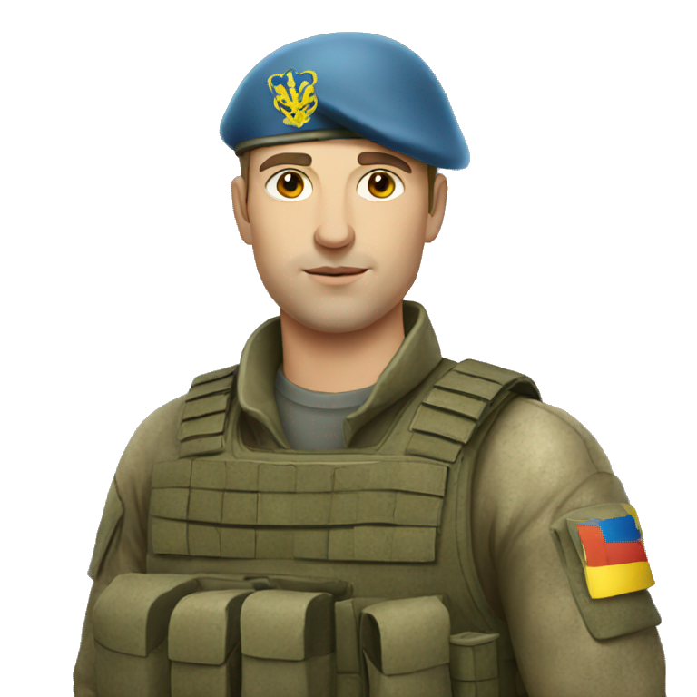 Ukrainian Soldier emoji
