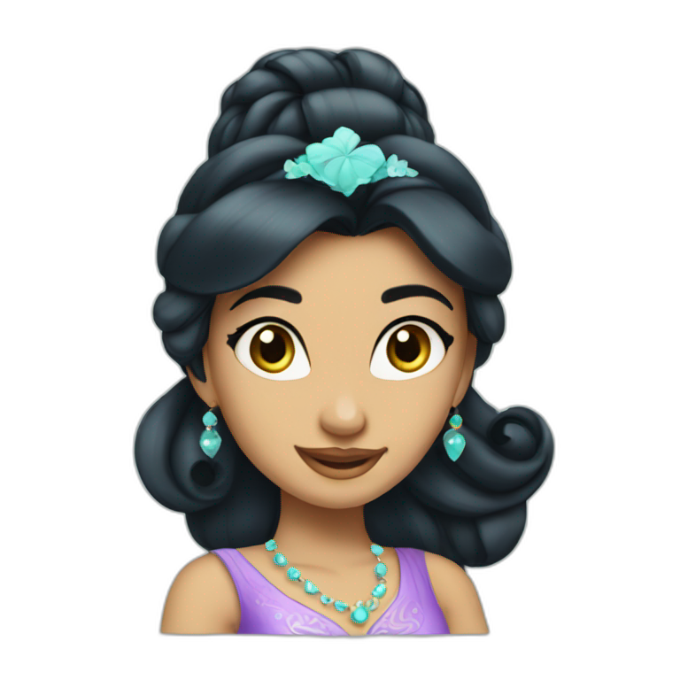 princesse jasmine emoji