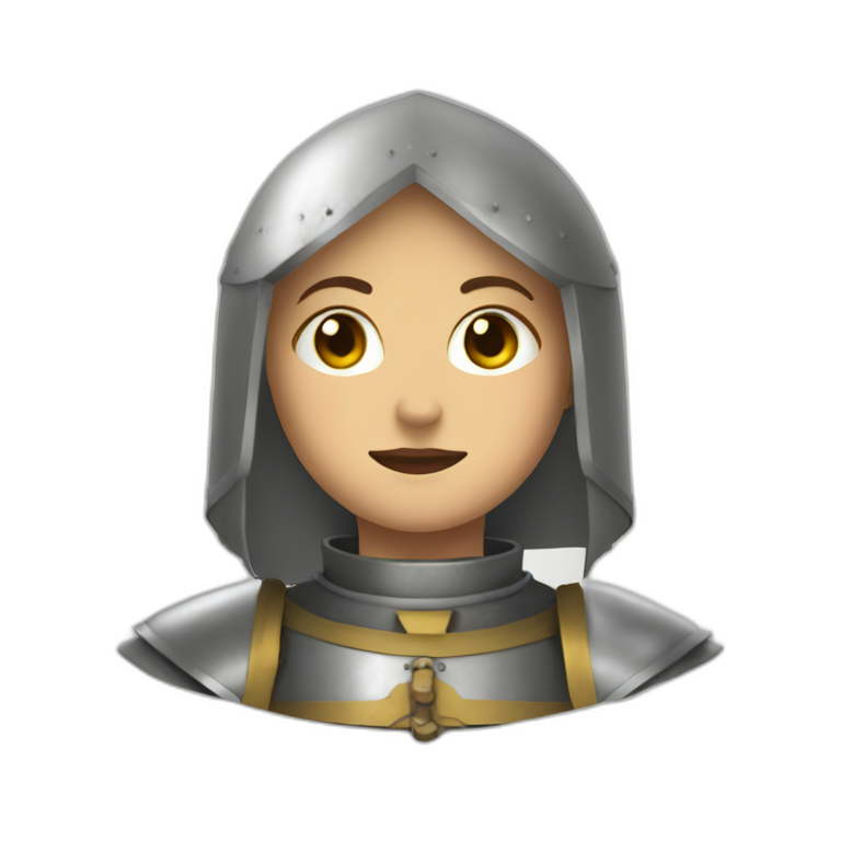 Joan of arc emoji
