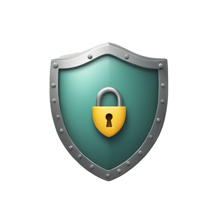 shield lock security emoji