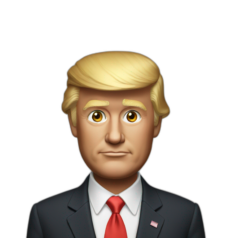 realistic donald trump emoji