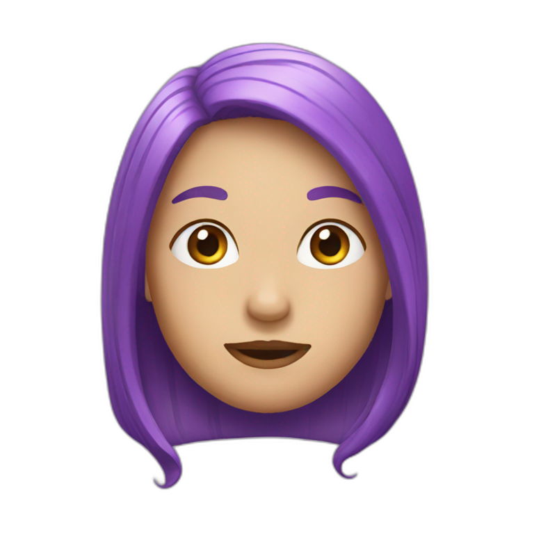 Violet emoji