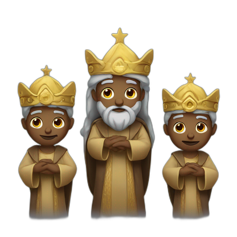 three wise men emoji
