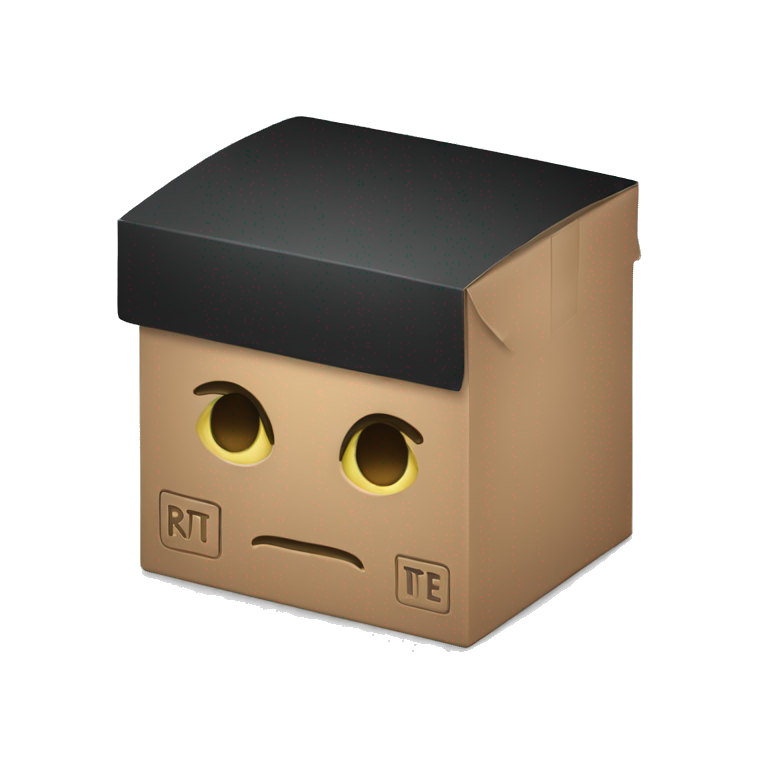 Black Box with the word RTE emoji