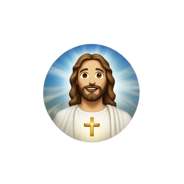  jesus and heaven emoji