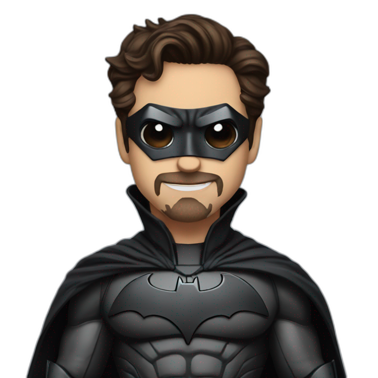RDJ as Batman emoji