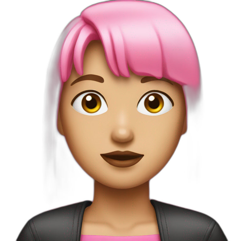 Lisa Black pink  emoji