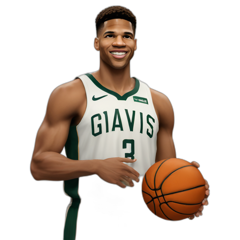 Giannis a professional basketball player emoji