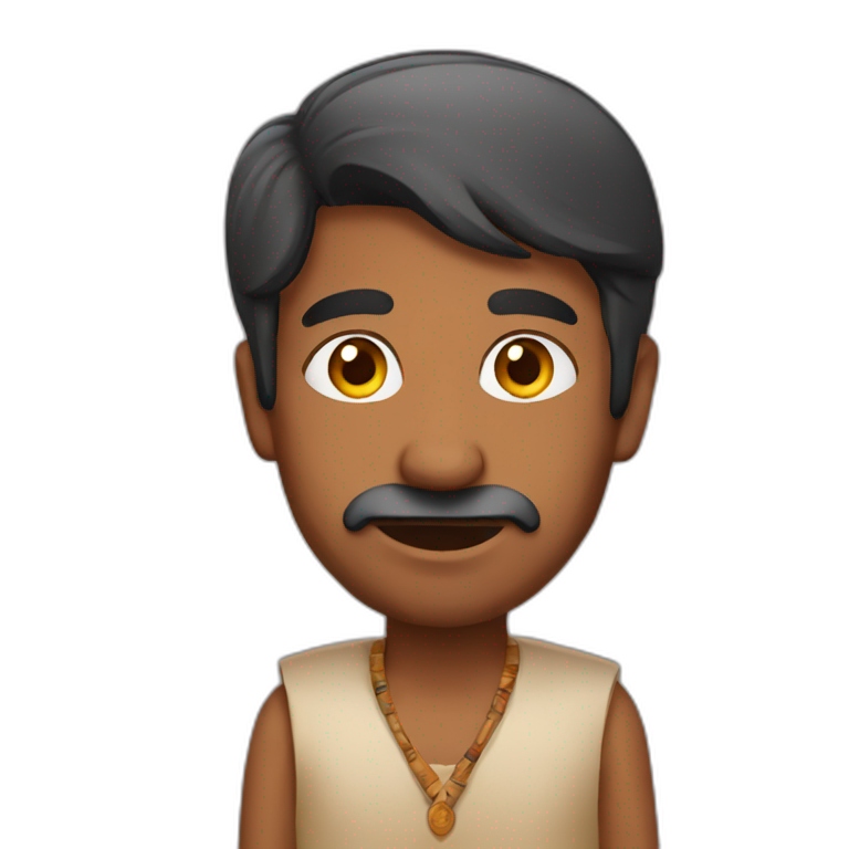 indian man emoji