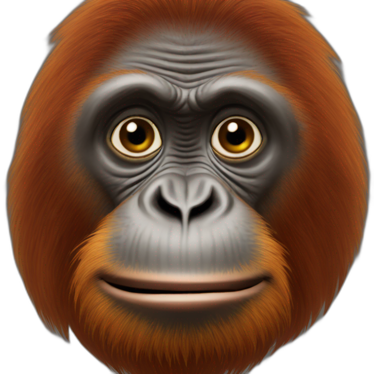 djungelskog orangutan emoji