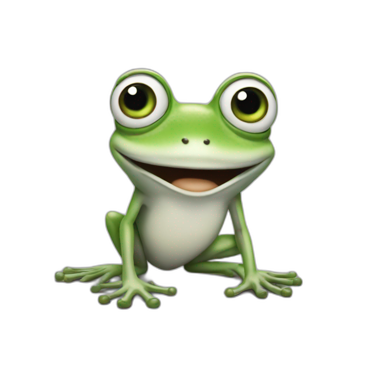 Crazy frog emoji