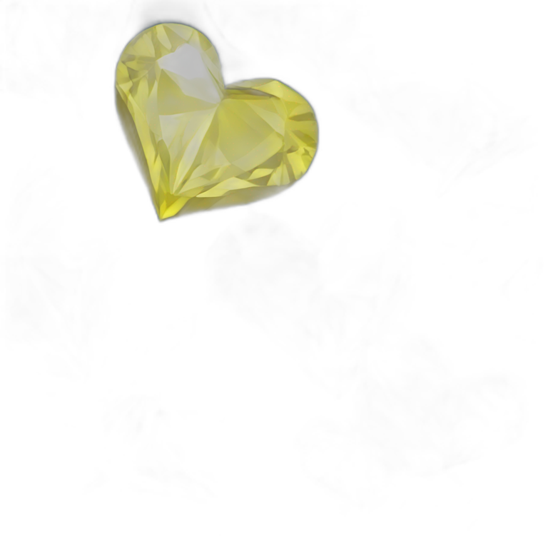 Heart yellow diamond emoji