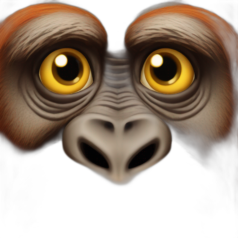 dgungelskog orangutan emoji