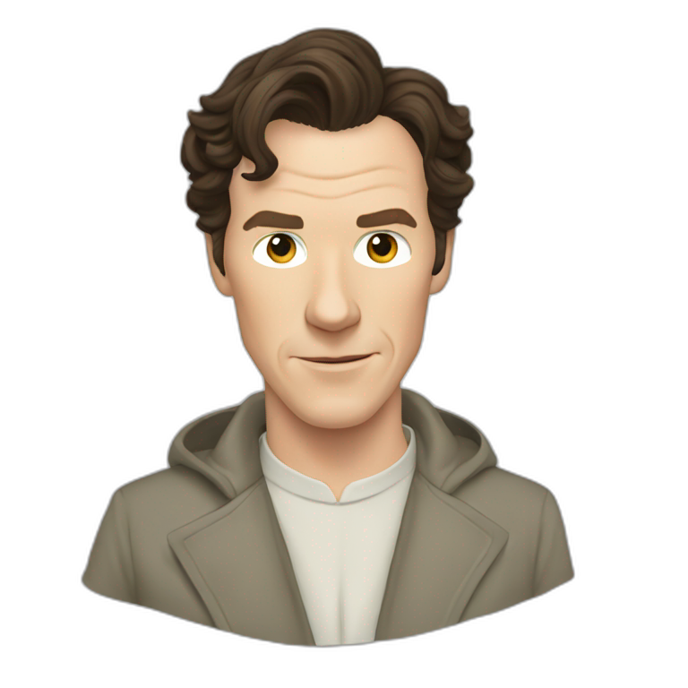 Benedict Cumberbatch mean emoji