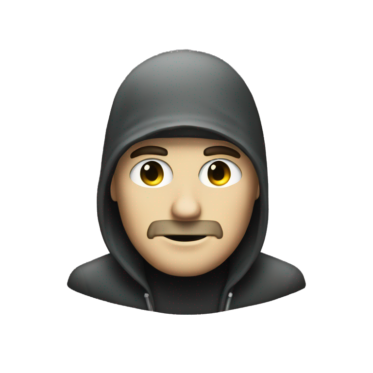A hacker guy emoji