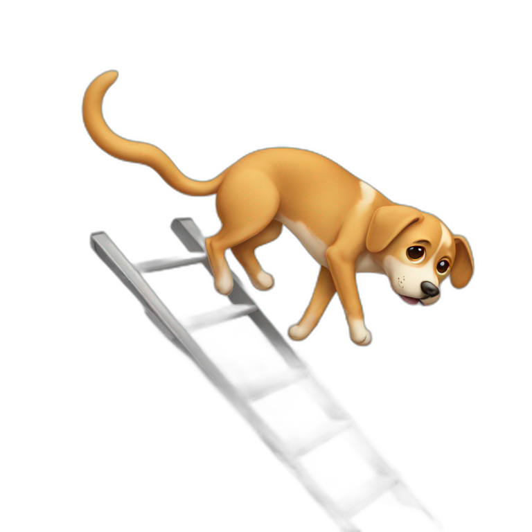 Dogs falling down the stairs best sale