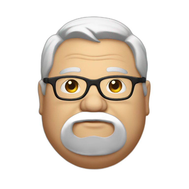 fat-man-with-glasses emoji