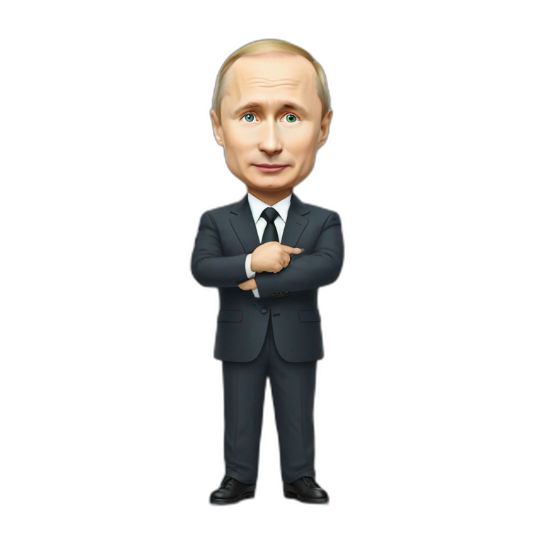 Putin became Zelensky emoji
