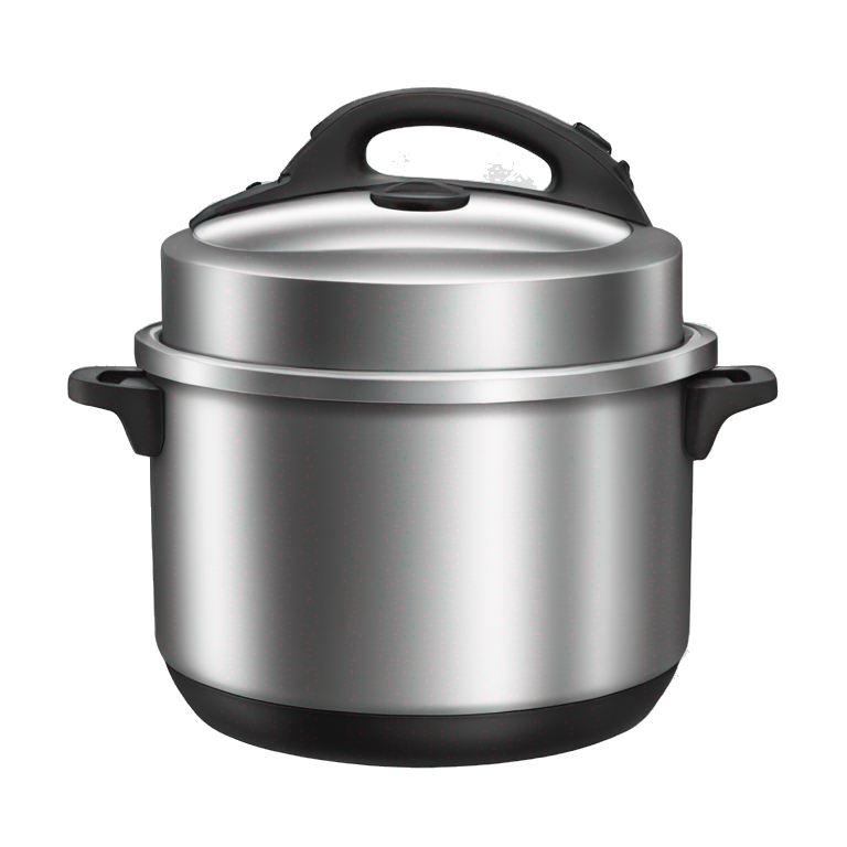 stainless steel pressure cooker emoji