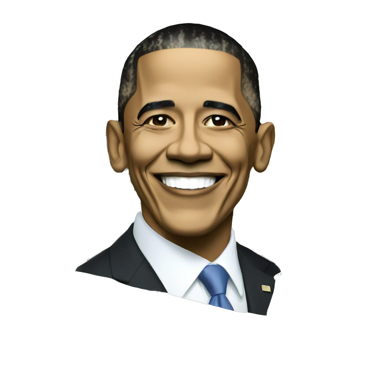Obama money spread emoji