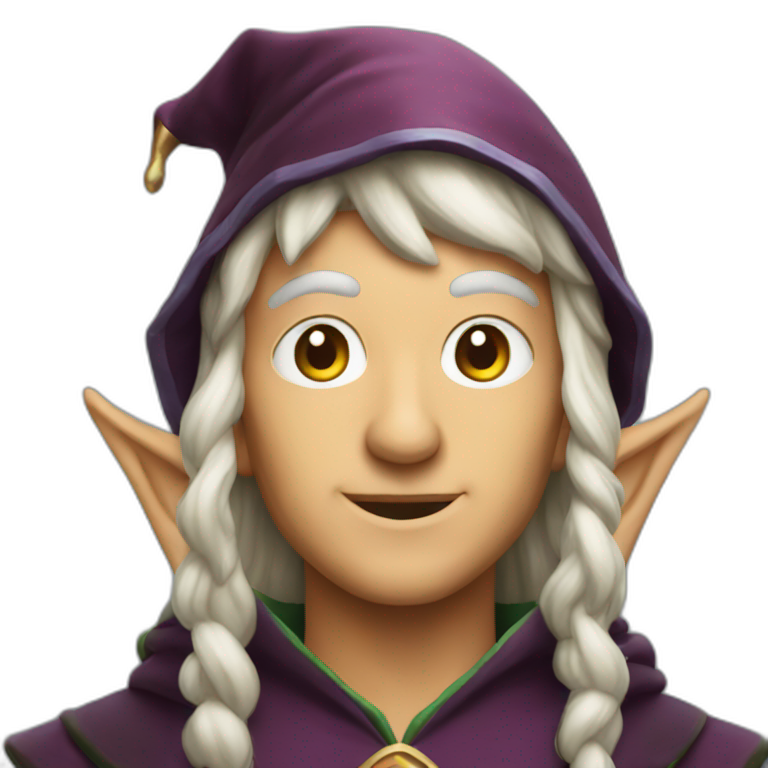 a wizard elf emoji