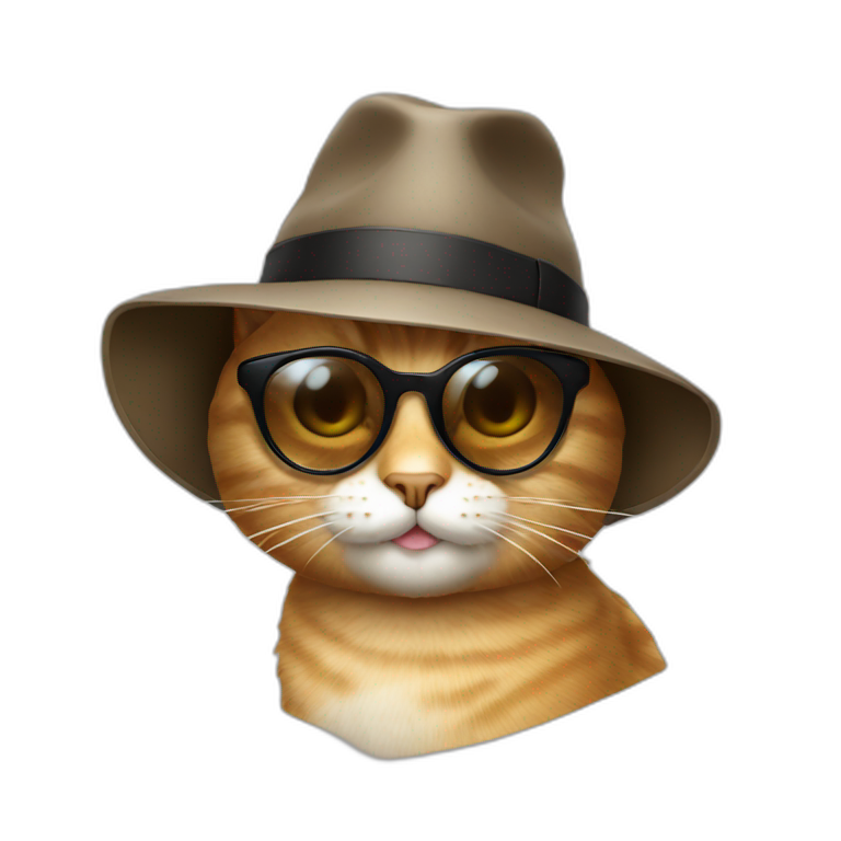 cat-with-sunglasses-and-hat emoji