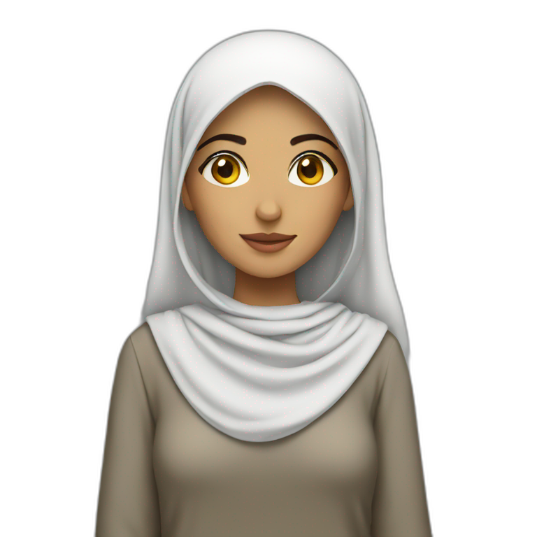 Arabic girl emoji