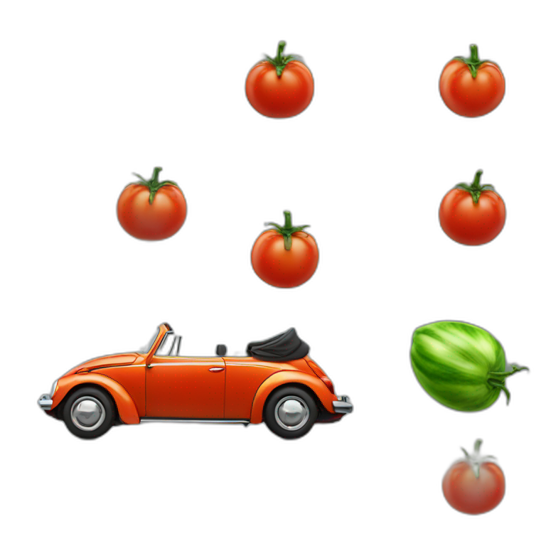 tomato vw beetle emoji