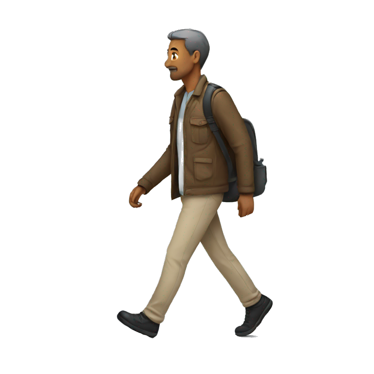 man walking emoji