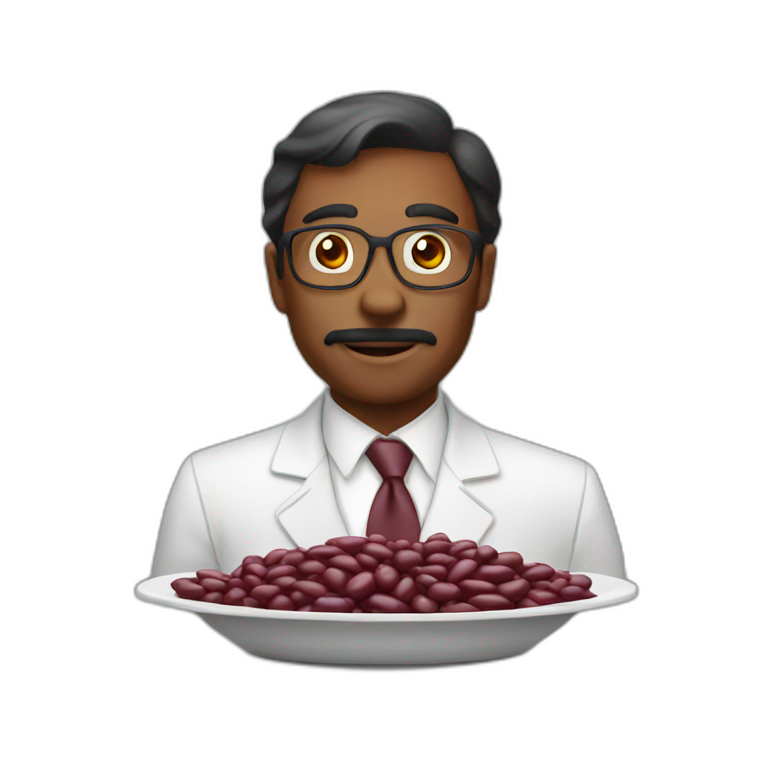 plate of redbeans emoji