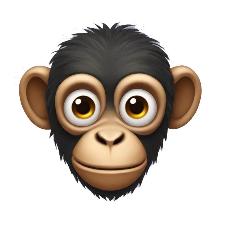 One eyed monkey  emoji