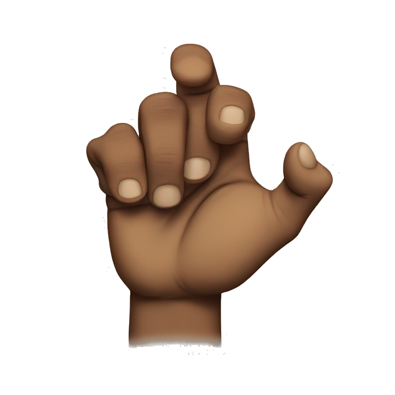 2pac hand sign emoji