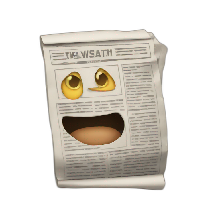 Newspaper  emoji